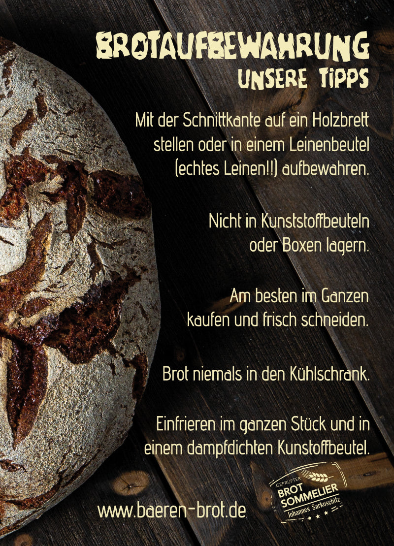 leinenbeutel brot aufbewahren - Brotbeutel aus echtem Leinen -
